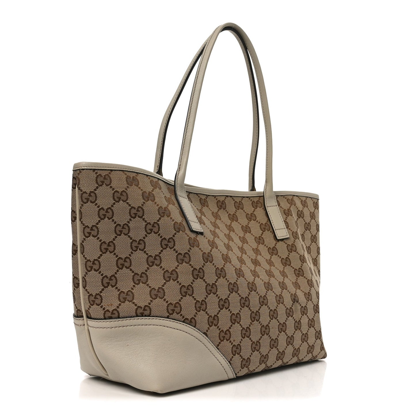 Gucci Monogram Medium New Britt Tote Off White