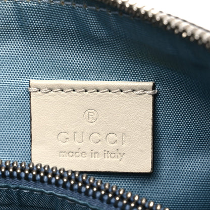 Gucci X SEGA Calfskin GUCCY Stars Mini Dome Shoulder Bag Mystic White Gold