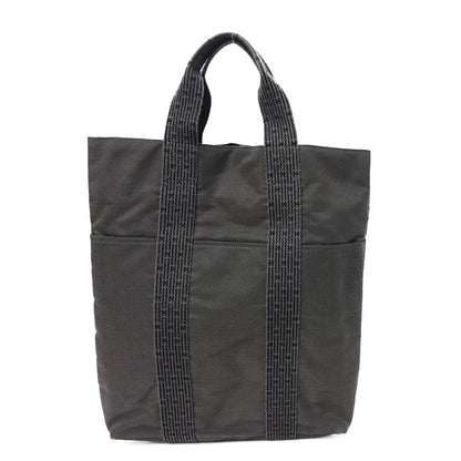 Hermes Canvas Herline Cabas Grey