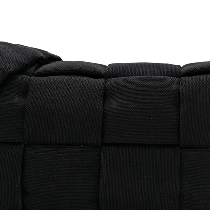 Bottega Veneta Denim Maxi Intrecciato Padded Tech Cassette Bag Black