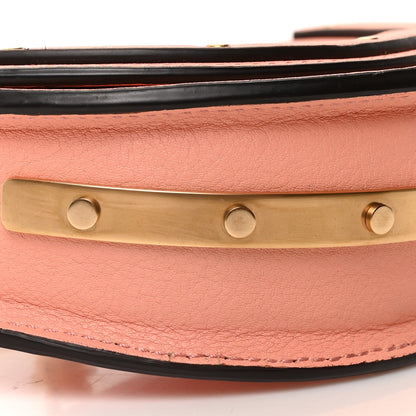 Chloe Calfskin Small Nile Bracelet Minaudiere Bag Ideal Blush