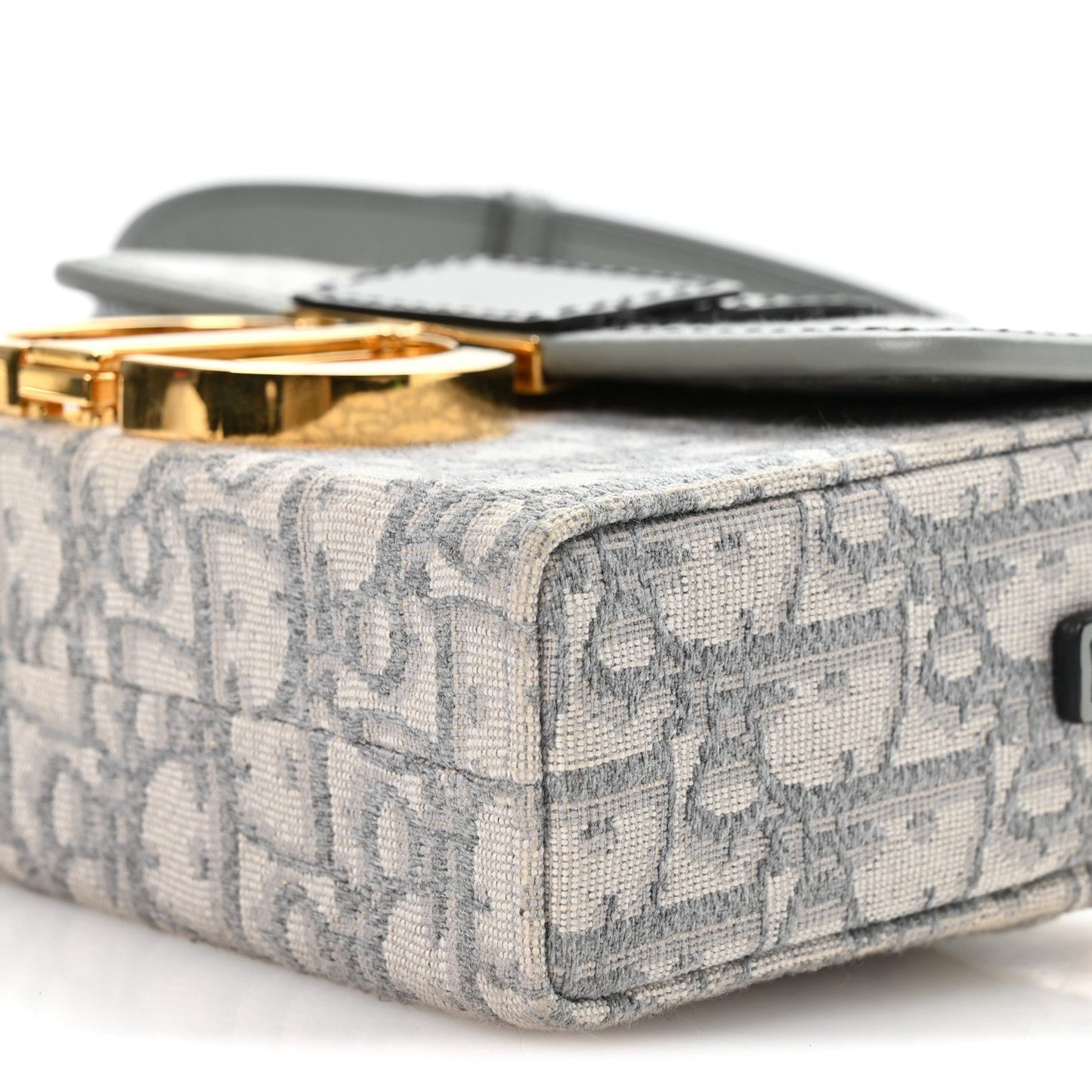 Christian Dior Oblique 30 Montaigne Box Bag Grey
