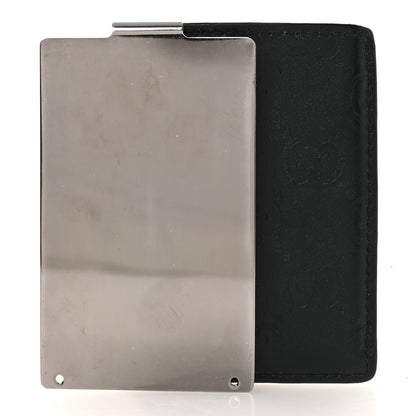 Gucci Guccissima Money Clip Black