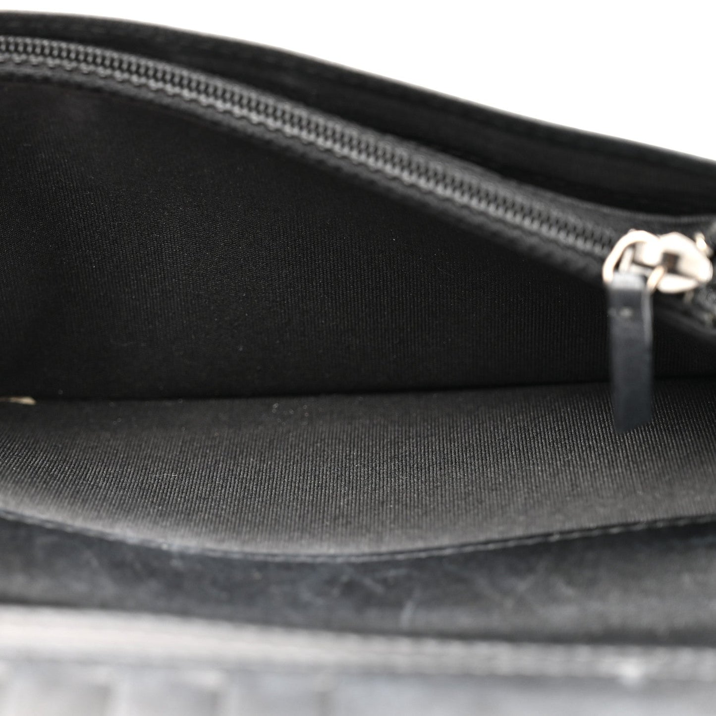 Chanel Caviar Quilted Boy Yen Wallet Black