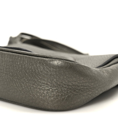 Gucci Metallic Pebbled Calfskin Small Soho Flap Crossbody Sasso