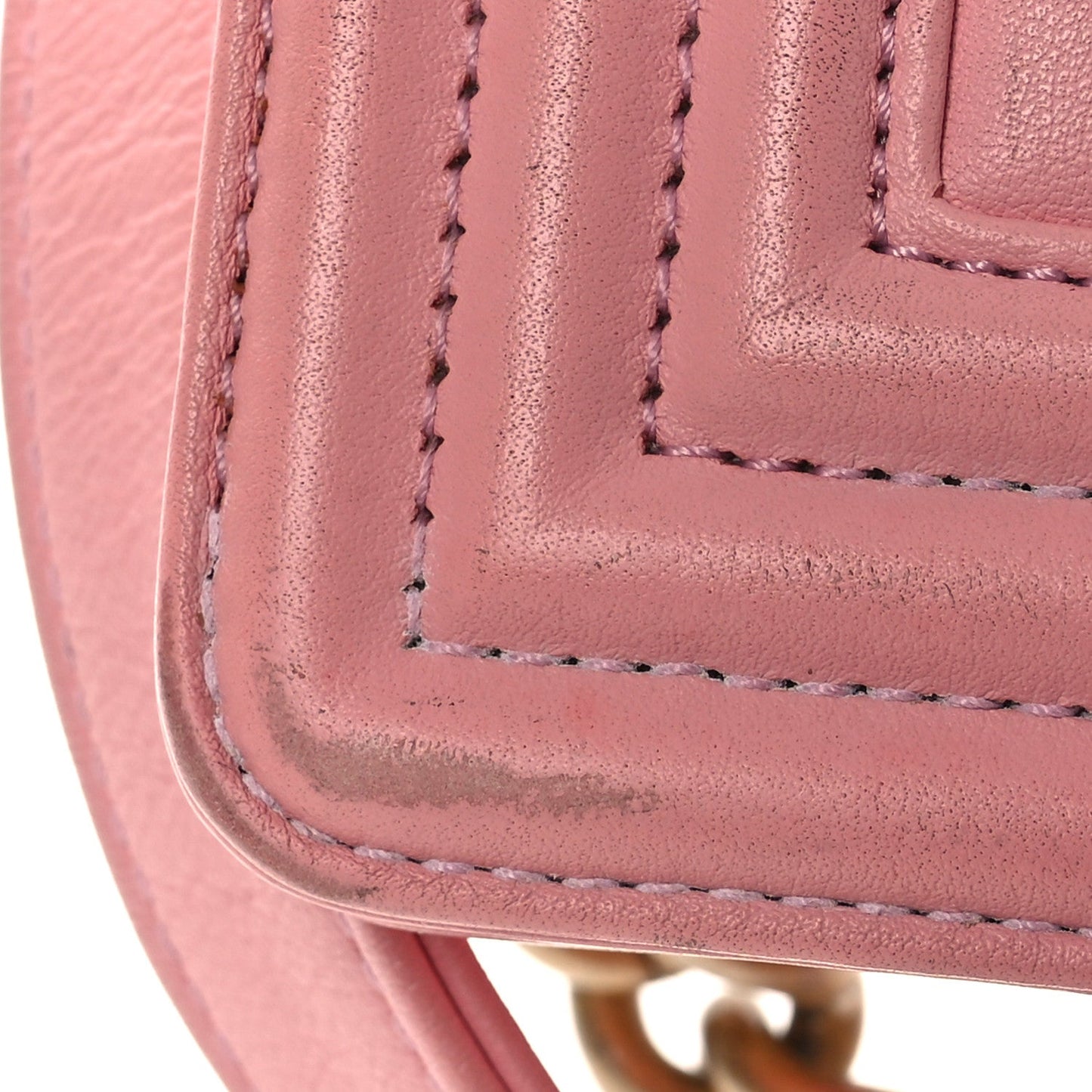 Chanel Lambskin Quilted Medium Boy Flap Light Pink