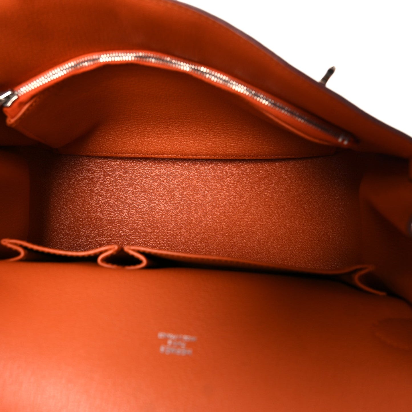 Hermes Taurillon Clemence Jypsiere 28 Orange