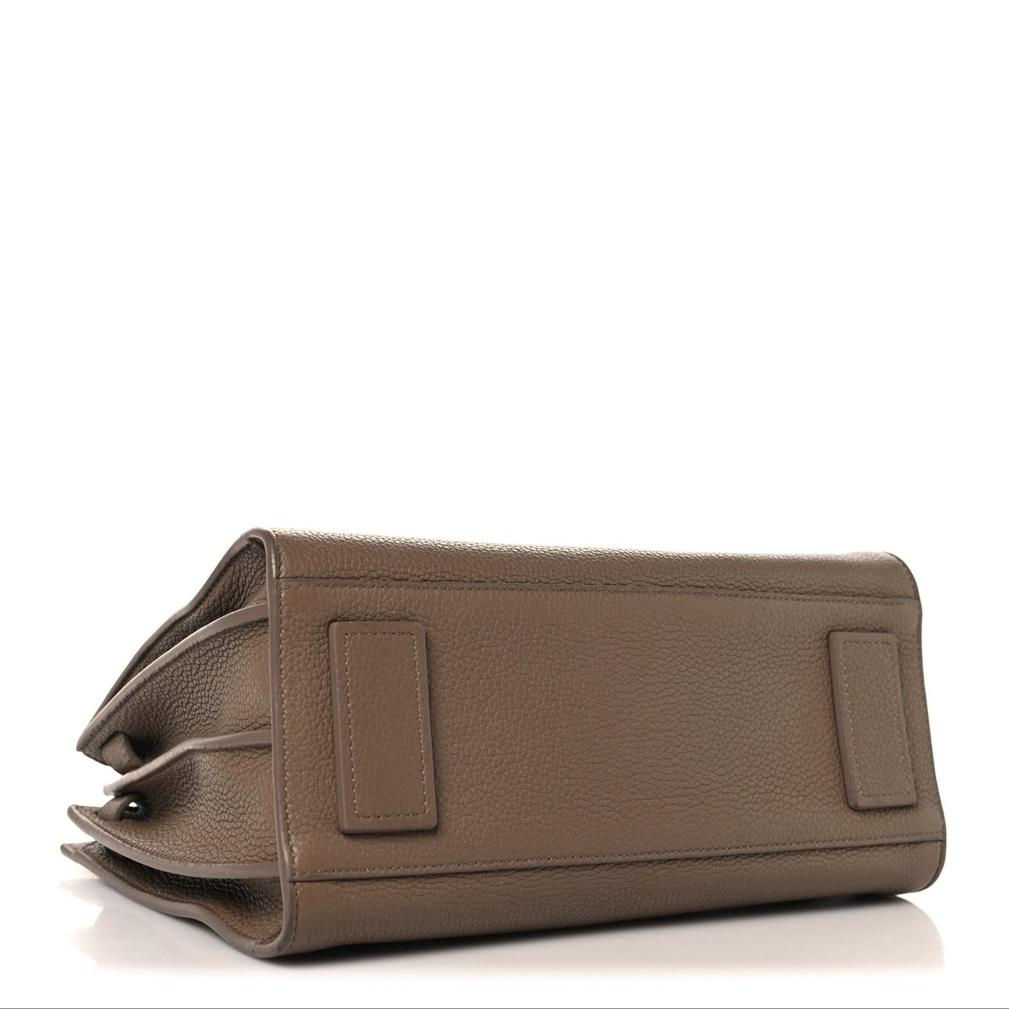 Saint Laurent Grained Calfskin Baby Sac De Jour Souple Taupe