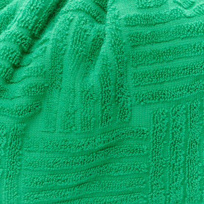 Bottega Veneta Sponge Fabric The Pouch Clutch Grass