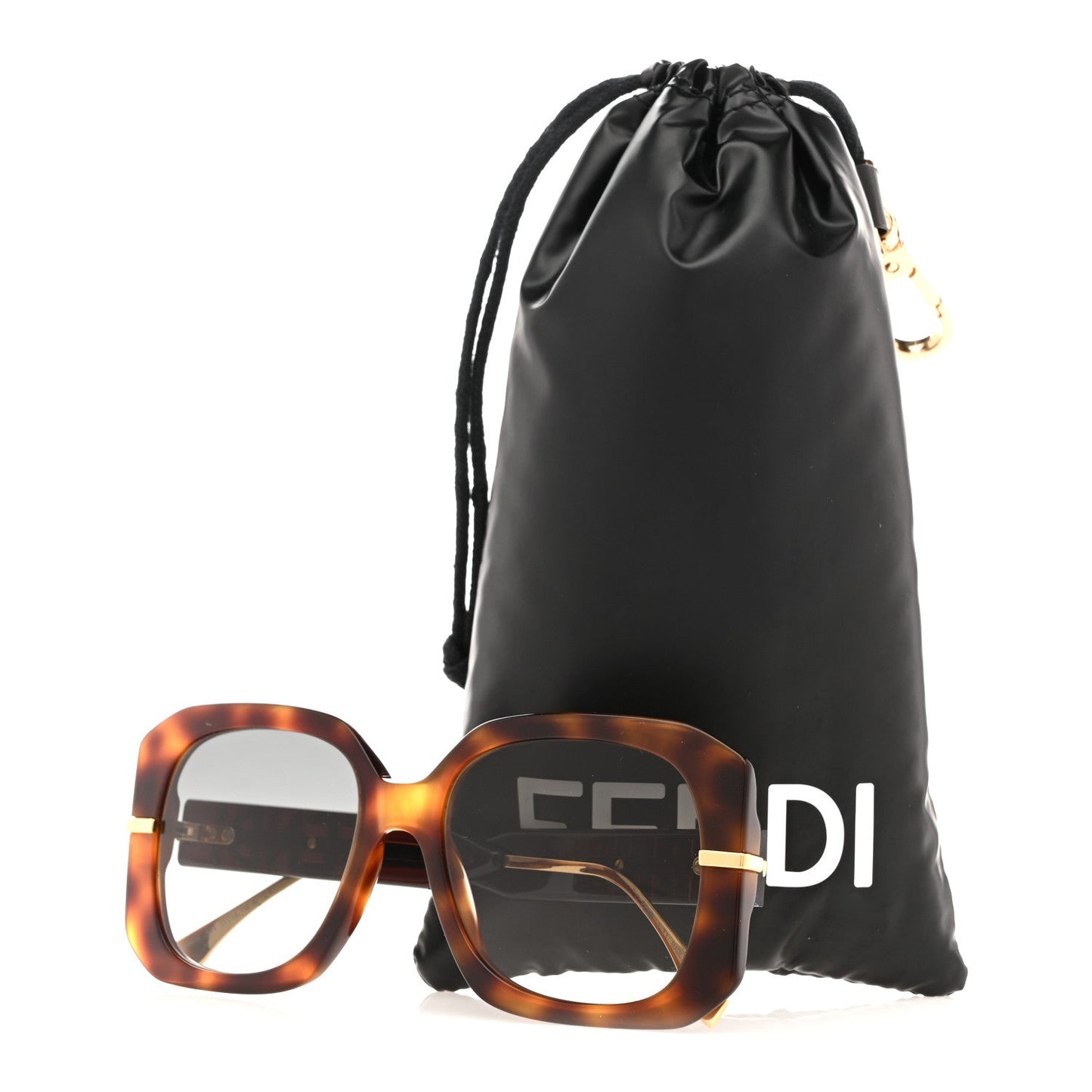 Fendi Acetate Fendigraphy Sunglasses FE40065I Tortoise