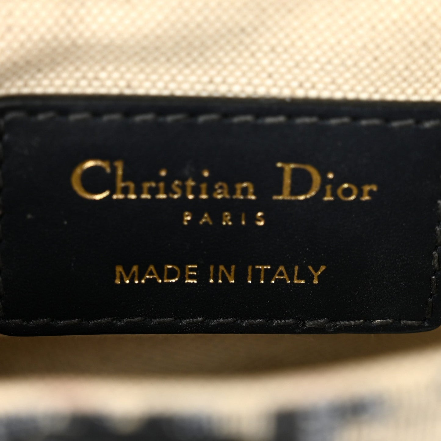 Christian Dior Oblique Mini Saddle Bag Blue