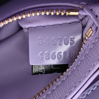 Gucci Calfskin Siena Small Shoulder Bag Lapis