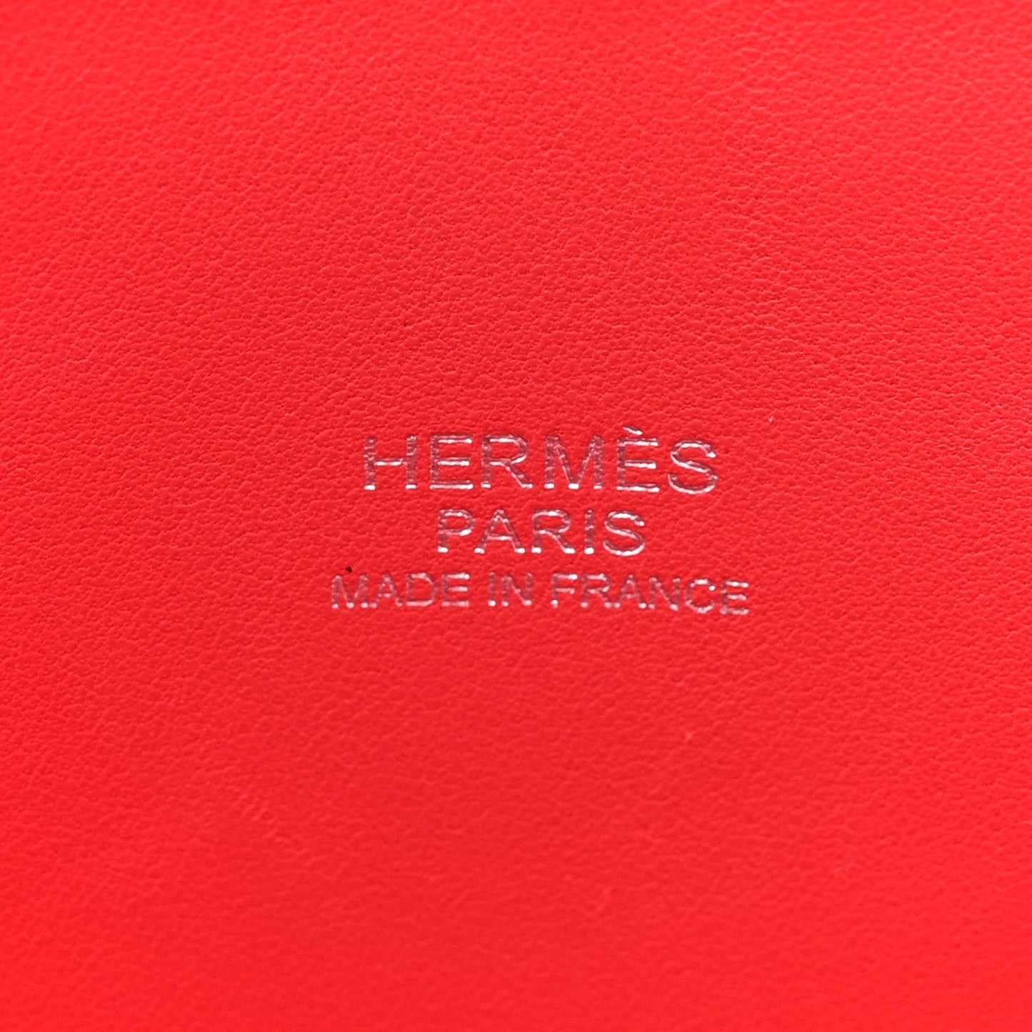 Hermes Taurillon Clemence Bolide 31 Rouge Pivoine