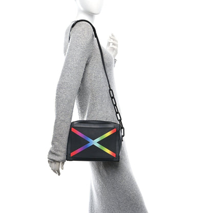 Louis Vuitton Taiga Rainbow Soft Trunk Black