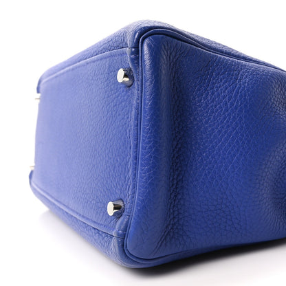 Hermes Togo Kelly Retourne 35 Bleu Electrique