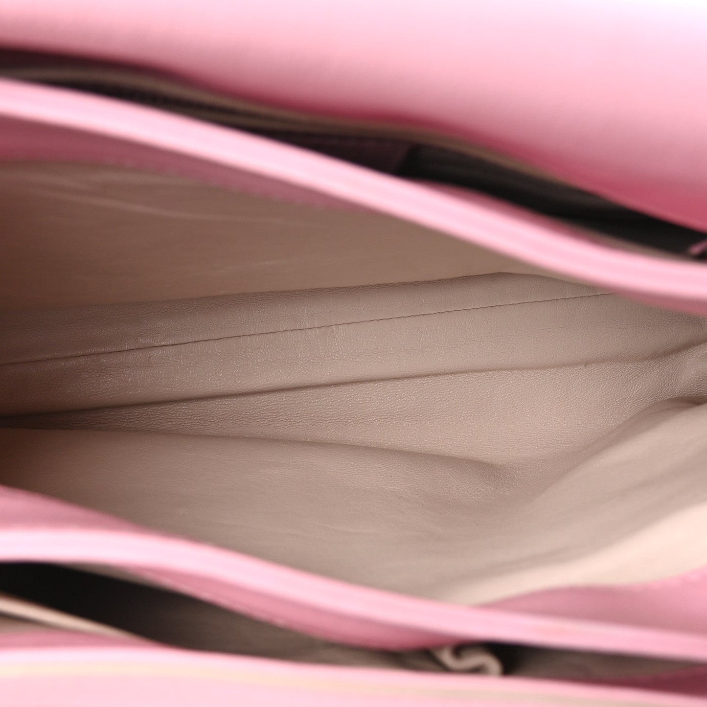 Christian Dior Calfskin Large Diorling Rose Candy