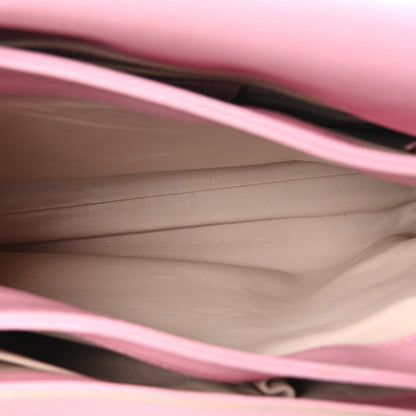 Christian Dior Calfskin Large Diorling Rose Candy
