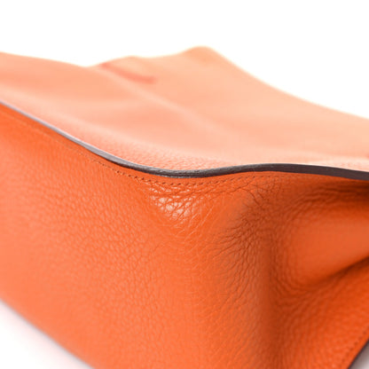 Hermes Taurillon Clemence Jypsiere 28 Orange