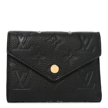 Louis Vuitton Empreinte Victorine Wallet Black