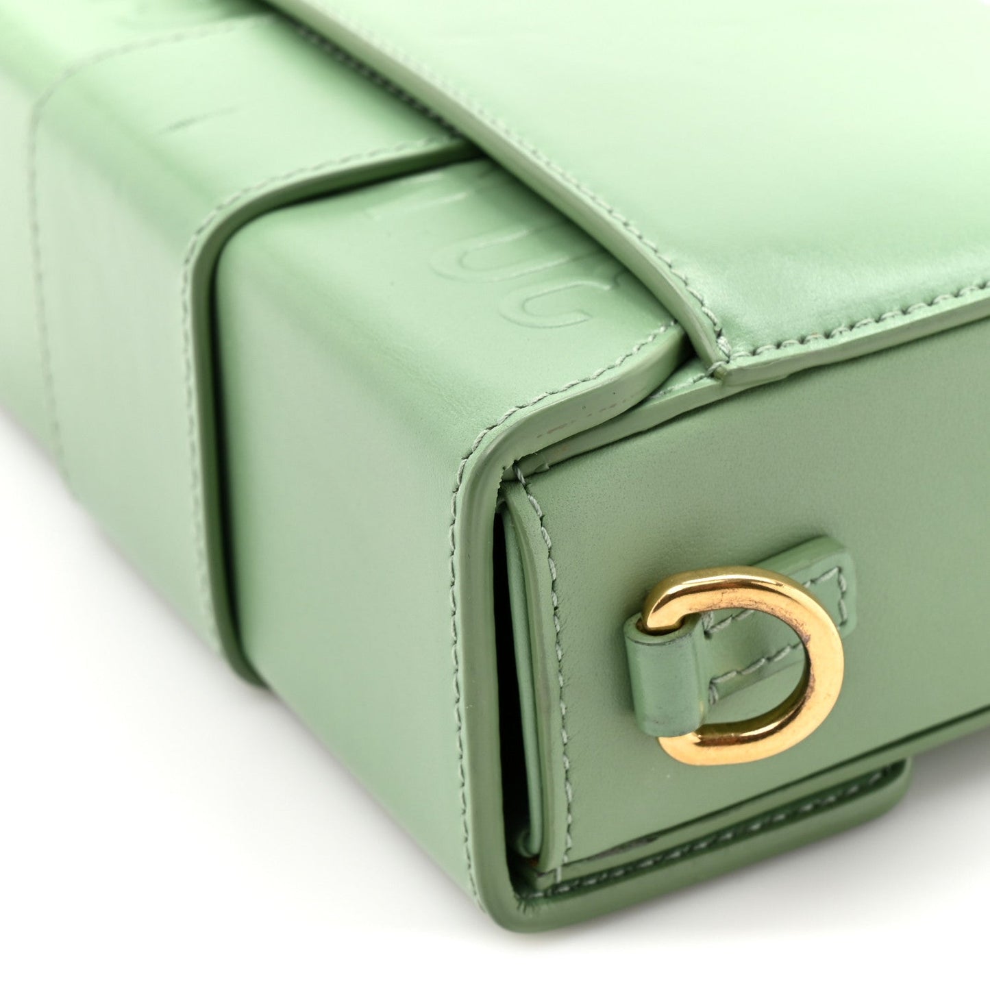 Christian Dior Box Calfskin 30 Montaigne Box Bag Mint Green