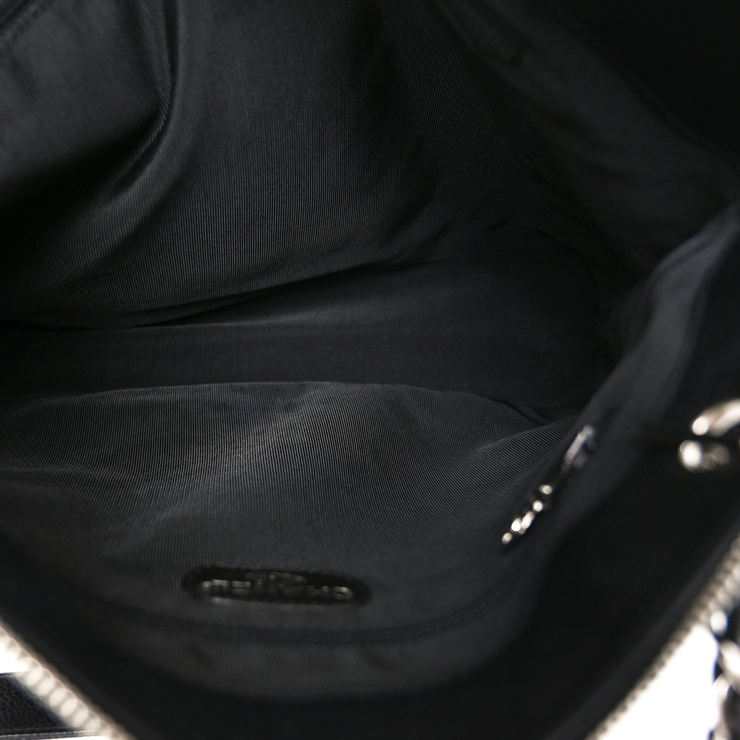 Chanel Caviar Shoulder Bag Black