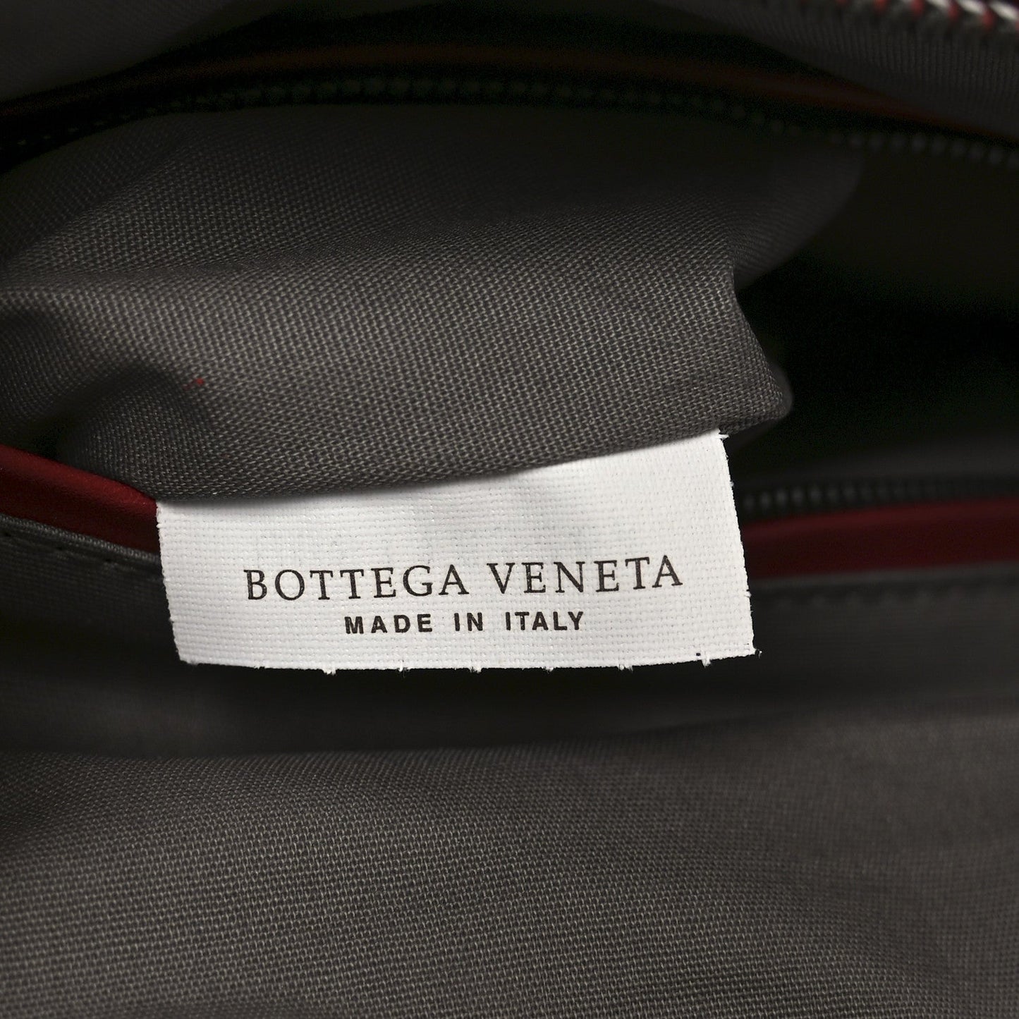 Bottega Veneta Nappa Intrecciato Medium Convertible Tote Burgundy