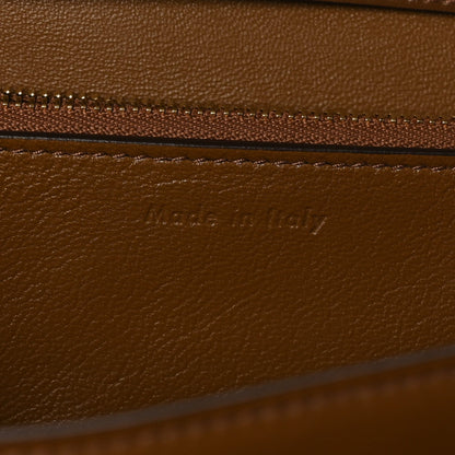 Celine Box Calfskin Medium Classic Box Flap Bag Camel