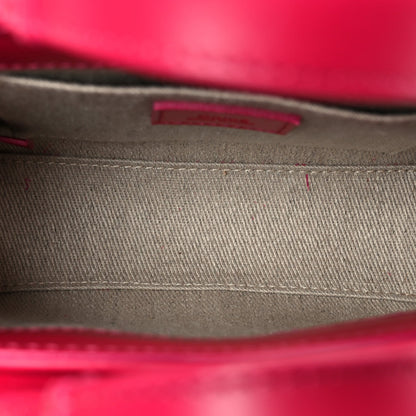 Chloe Calfskin Mini Woody Ribbon Tote Fizzy Pink