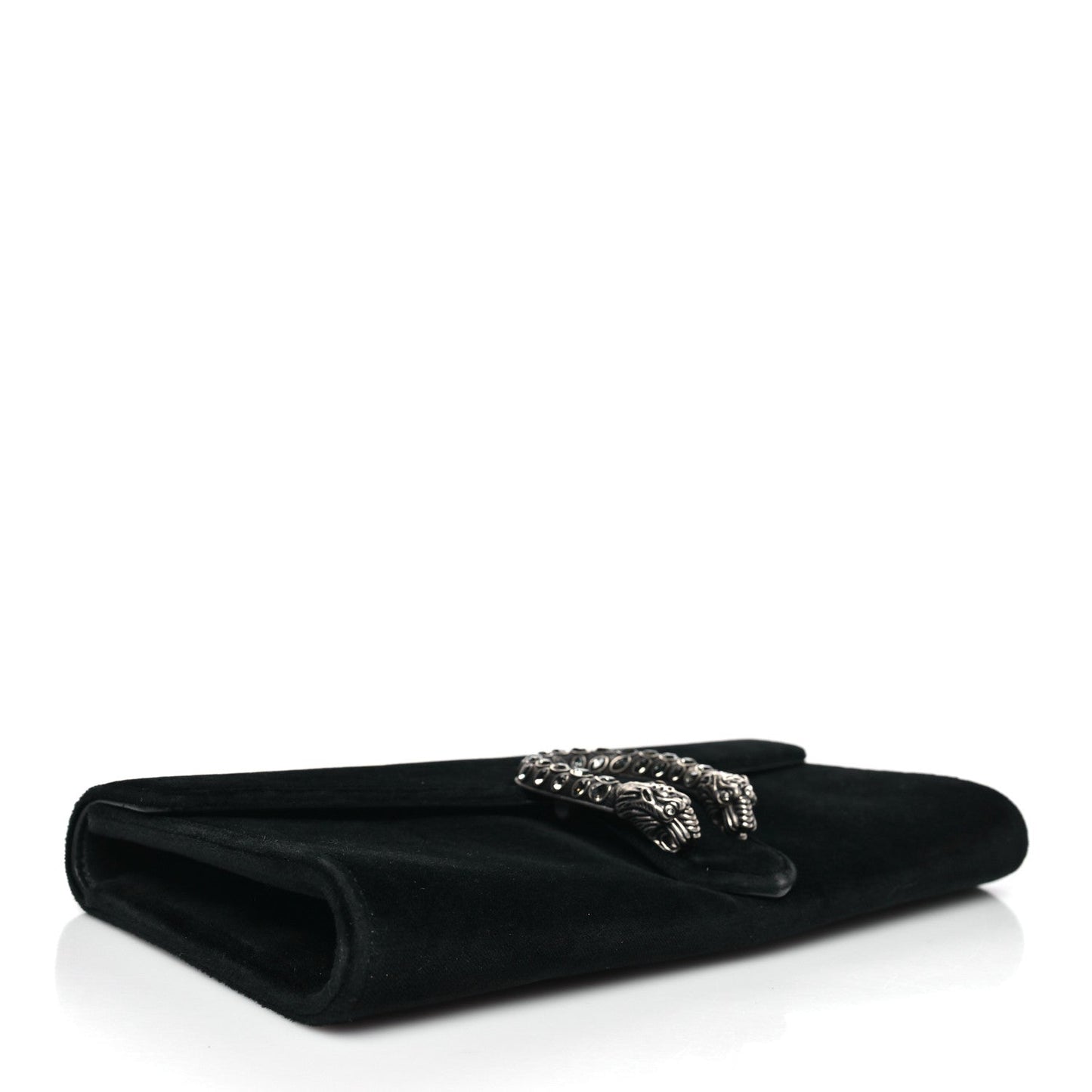 Gucci Velvet Dionysus Clutch Black