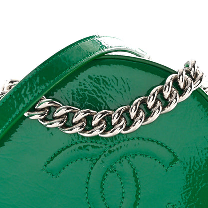 Chanel Glazed Calfskin Round As Earth Evening Bag Green