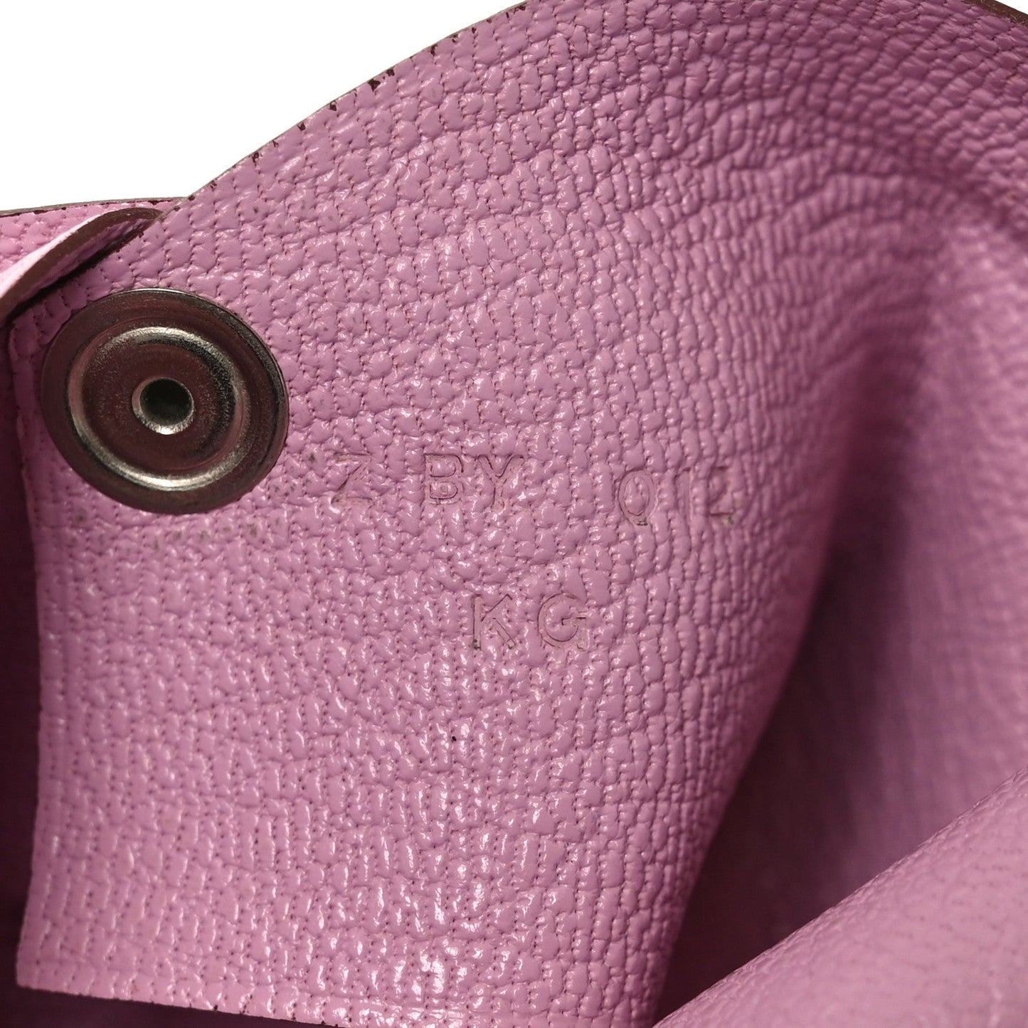 Hermes Chevre Mysore Calvi Card Case Mauve Sylvestre