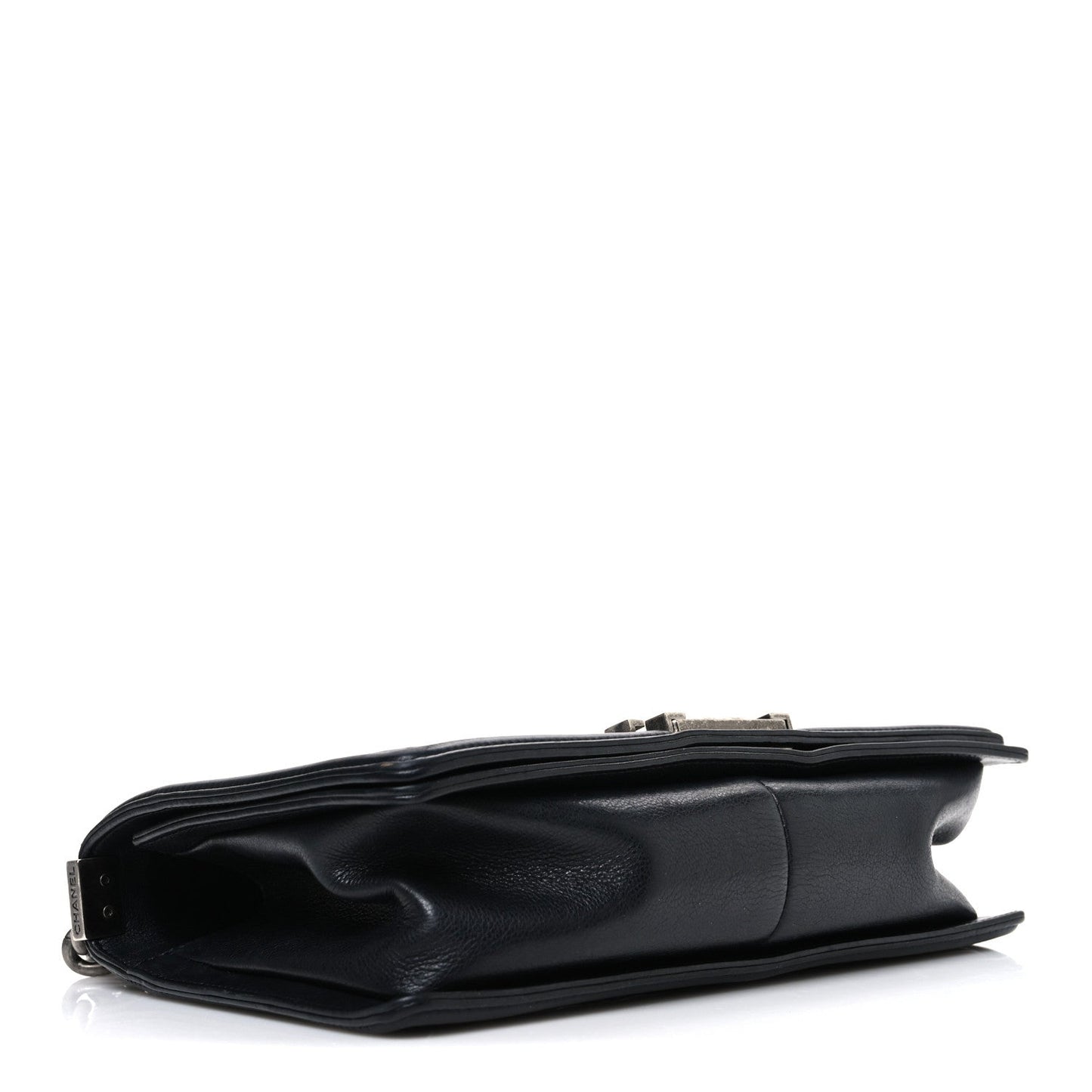 Chanel Lambskin Quilted Medium Boy Flap Black