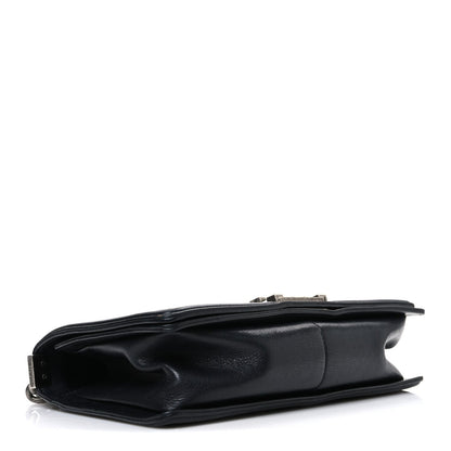 Chanel Lambskin Quilted Medium Boy Flap Black