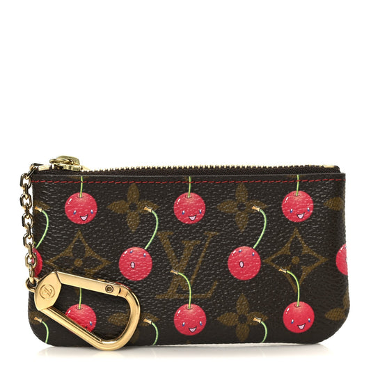 Louis Vuitton Monogram Cerises Key Pouch