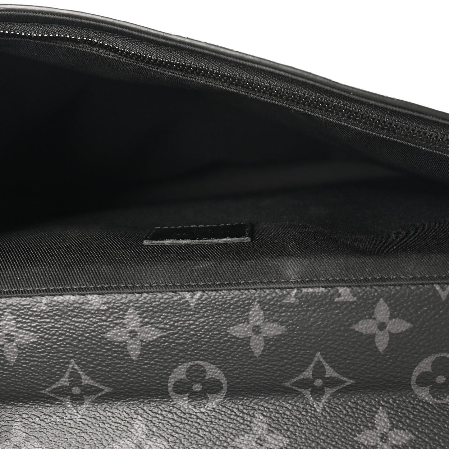 Louis Vuitton Epi Monogram Eclipse Porte Document Portfolio Black