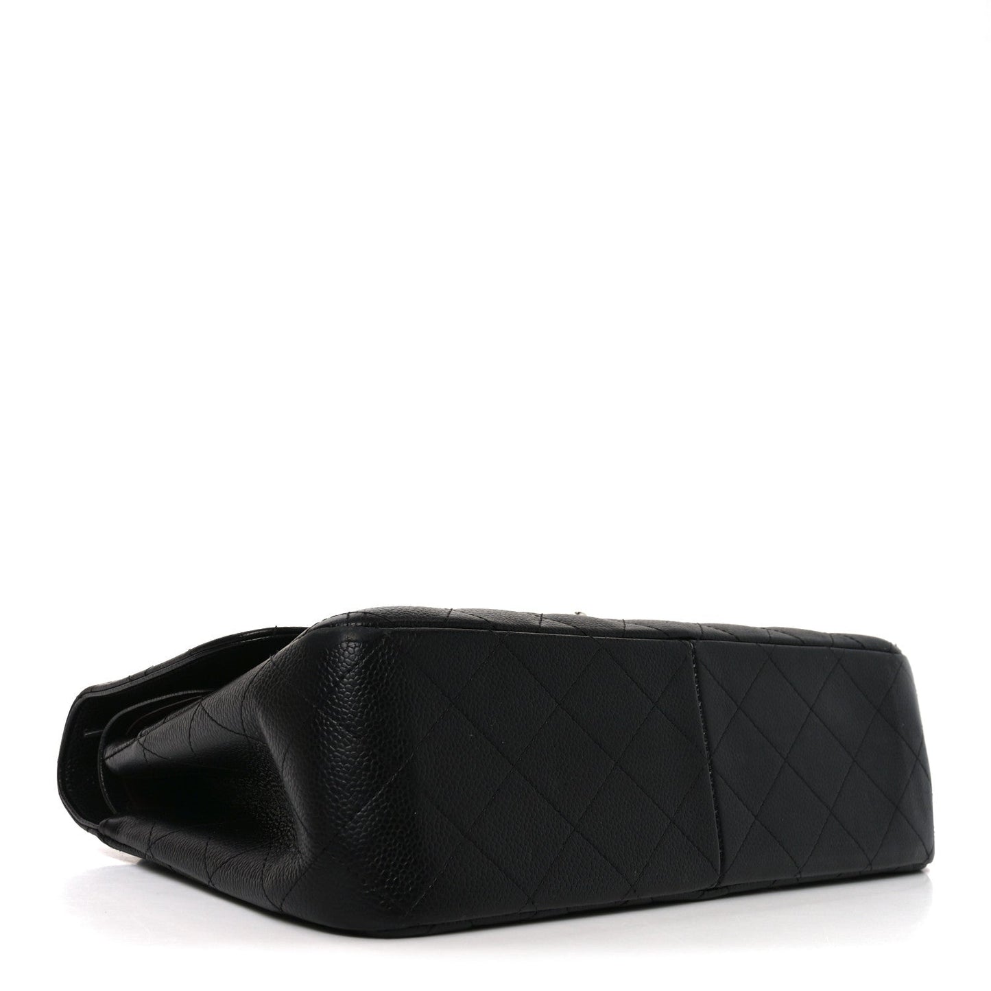 Chanel Caviar Quilted Jumbo Double Flap Black