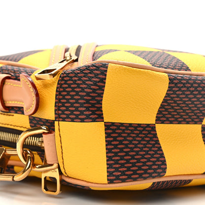 Louis Vuitton Damier Pop Chess Messenger Jaune Mat