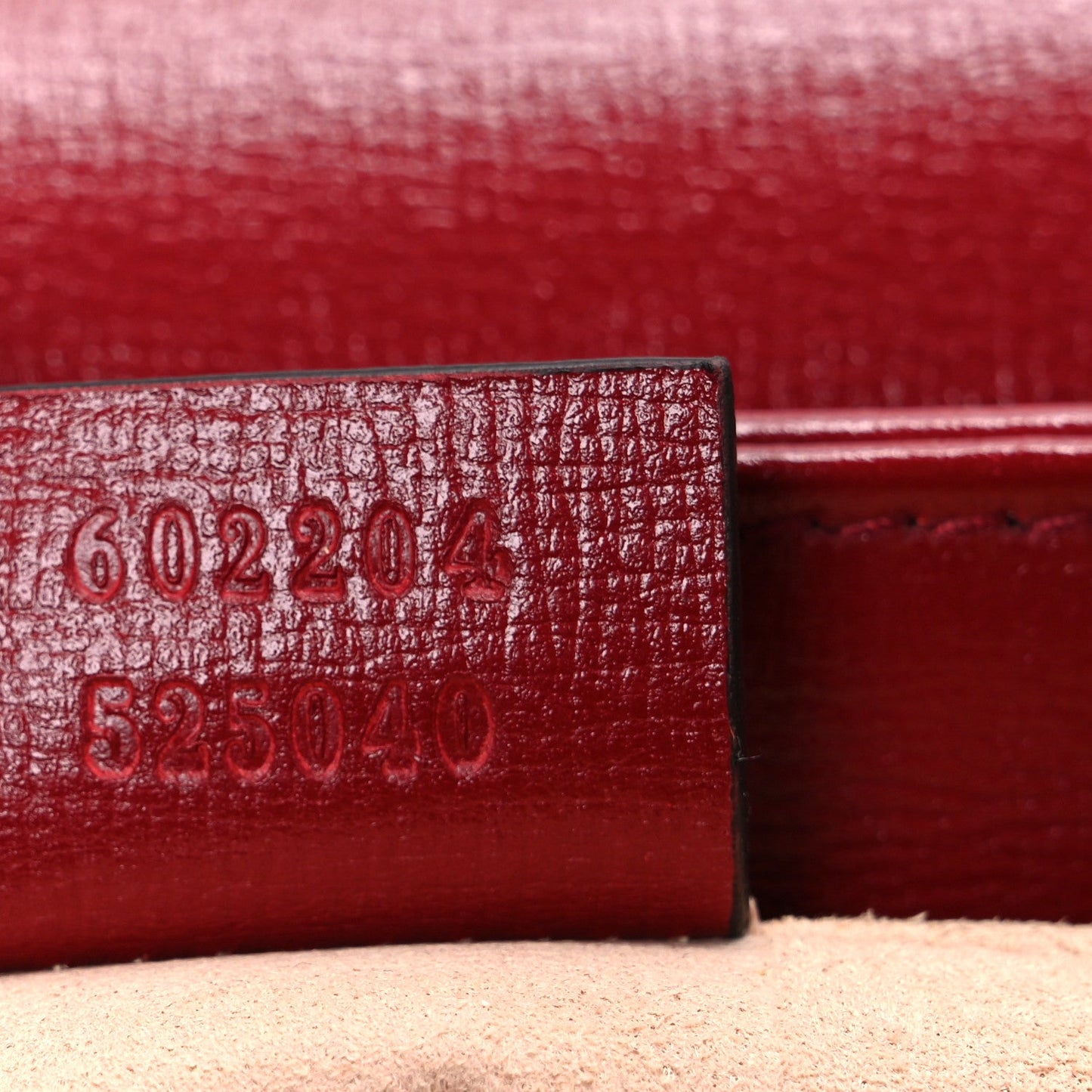 Gucci GG Supreme Monogram Azalea Calfskin Horsebit 1955 Shoulder Bag Beige Ebony New Cherry Red