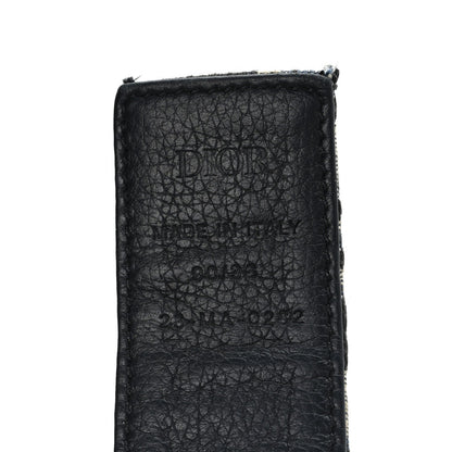 Christian Dior Oblique 35mm Belt 90 36 Blue Multi