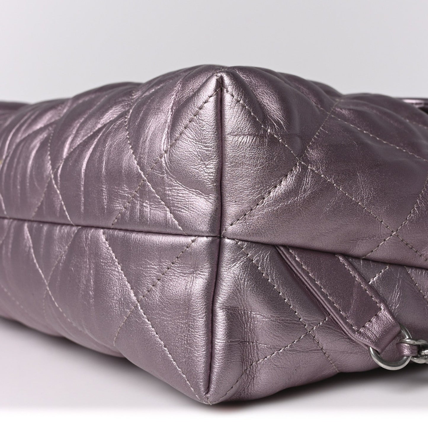 Chanel Iridescent Calfskin Quilted Ground Control Backpack Pink