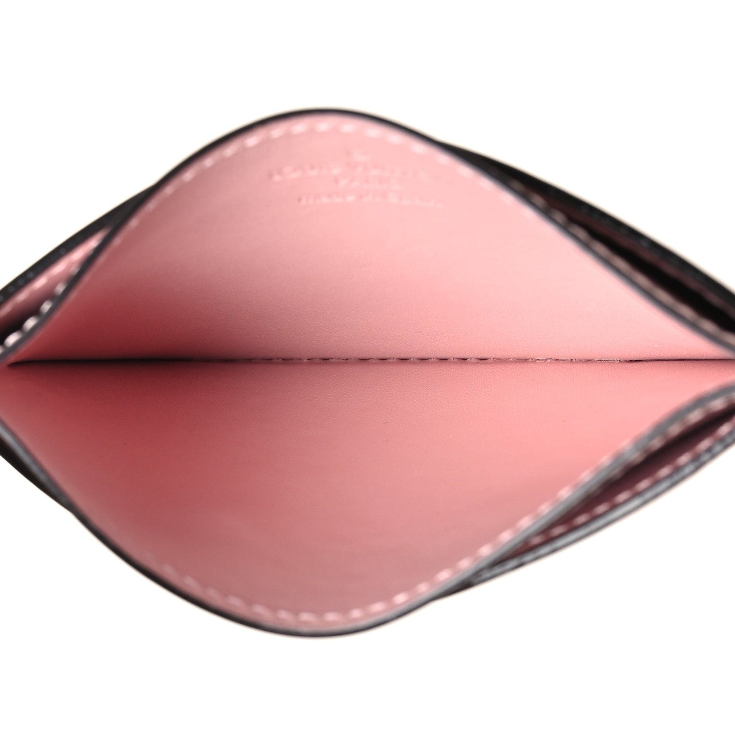 Louis Vuitton Patent Miroir Venice Card Holder Rose Ballerine
