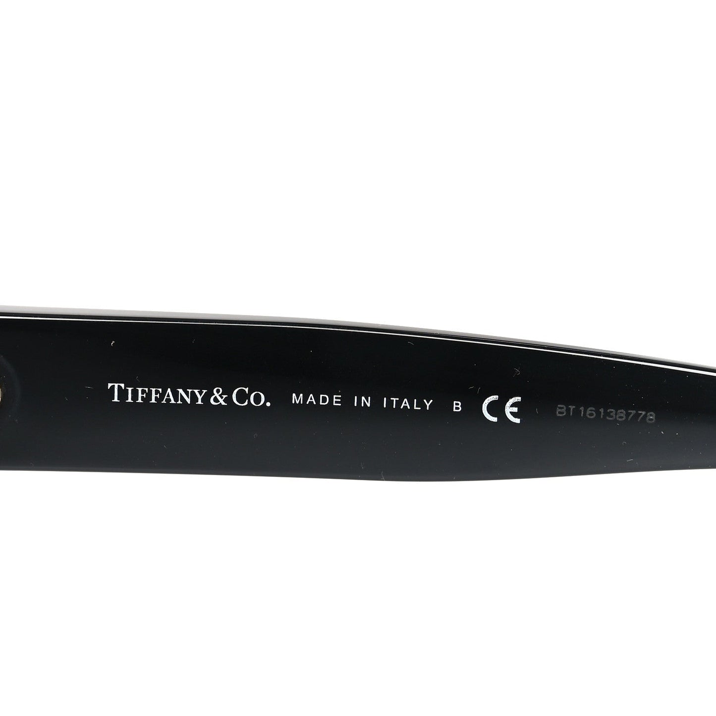 Tiffany Acetate Metal Cat Eye Sunglasses TF4183 Black