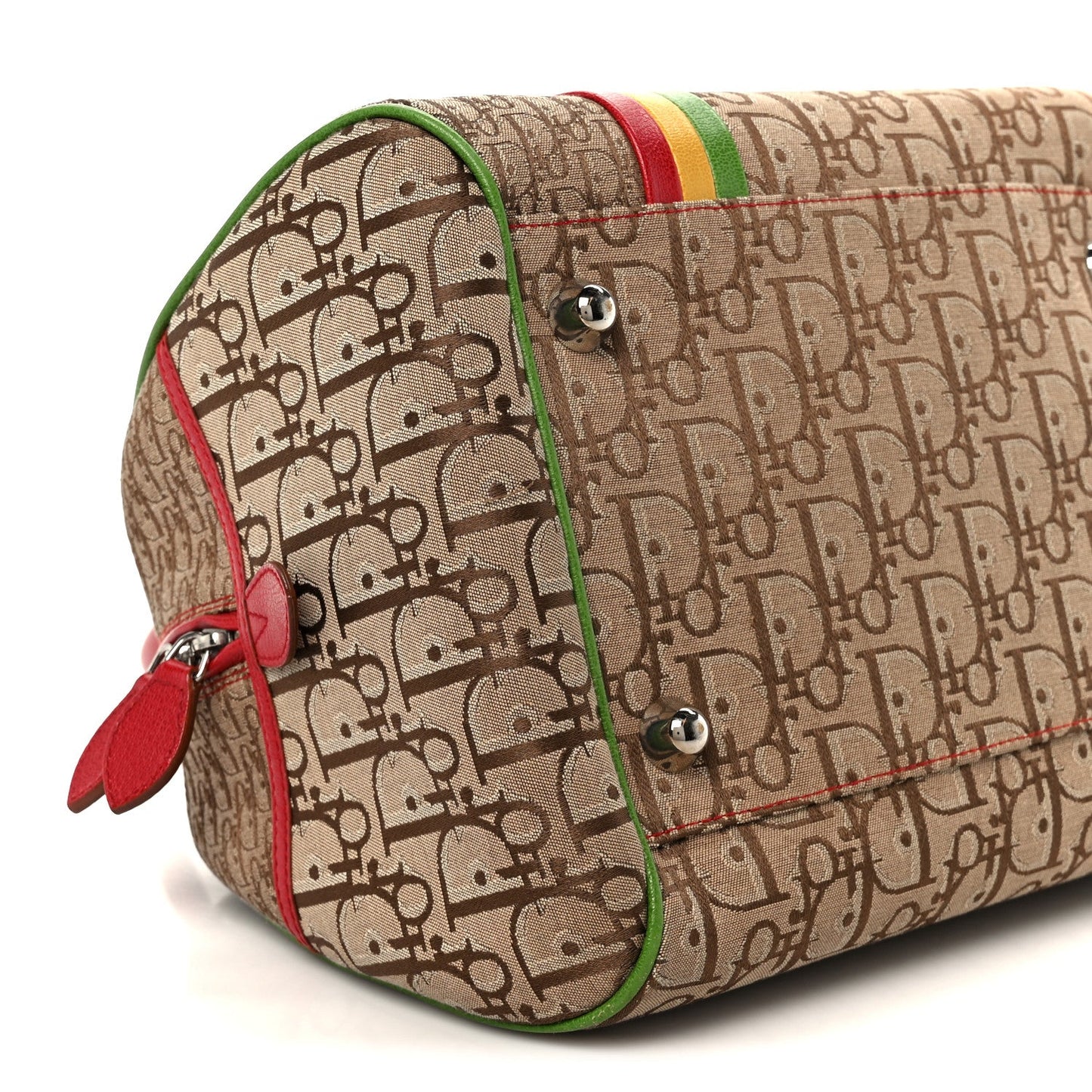 Christian Dior Monogram Rasta Bowler Beige