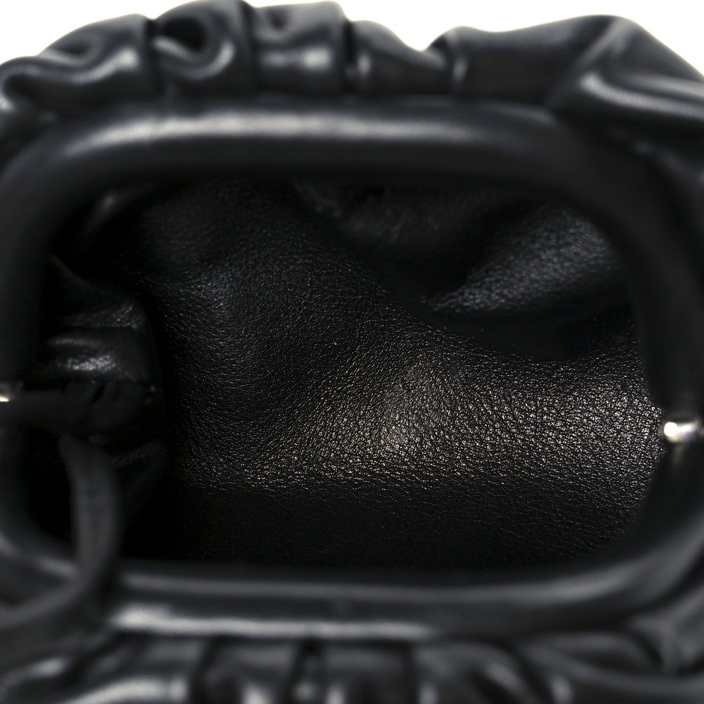 Bottega Veneta Butter Calfskin Coin Purse Black