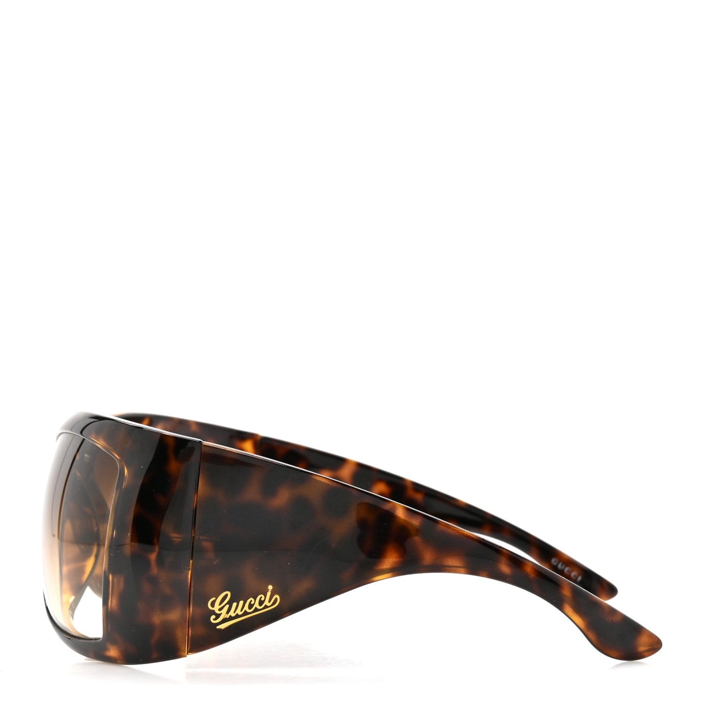 Gucci Acetate Shield Sunglasses GG2961S Tortoise