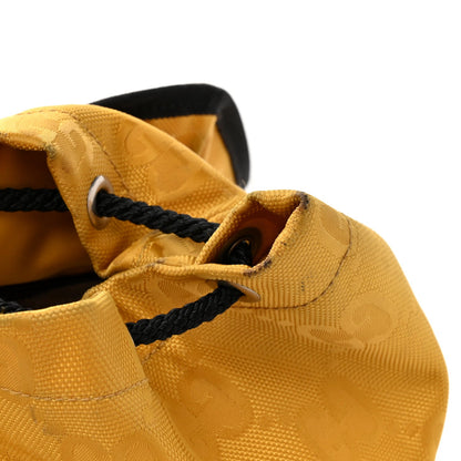 Gucci Econyl Nylon Monogram Off The Grid Utility Pocket Backpack Crop Black