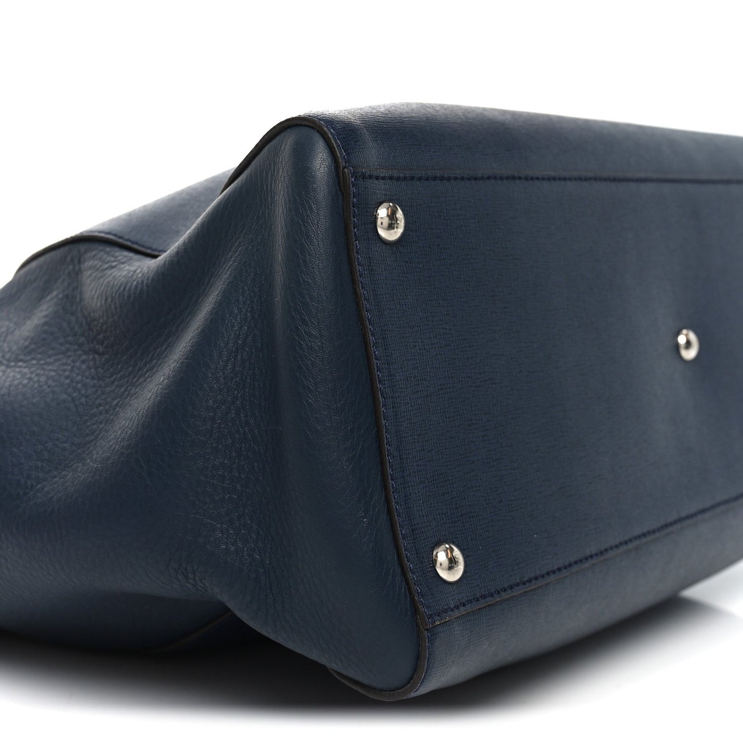 Fendi Vitello Elite Large 2Jours Tote Ametista