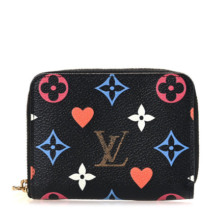 Louis Vuitton Game On Zippy Coin Purse Black