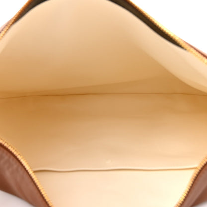 Valentino Garavani Calfskin Large Go-Hobo Bag Saddle Brown