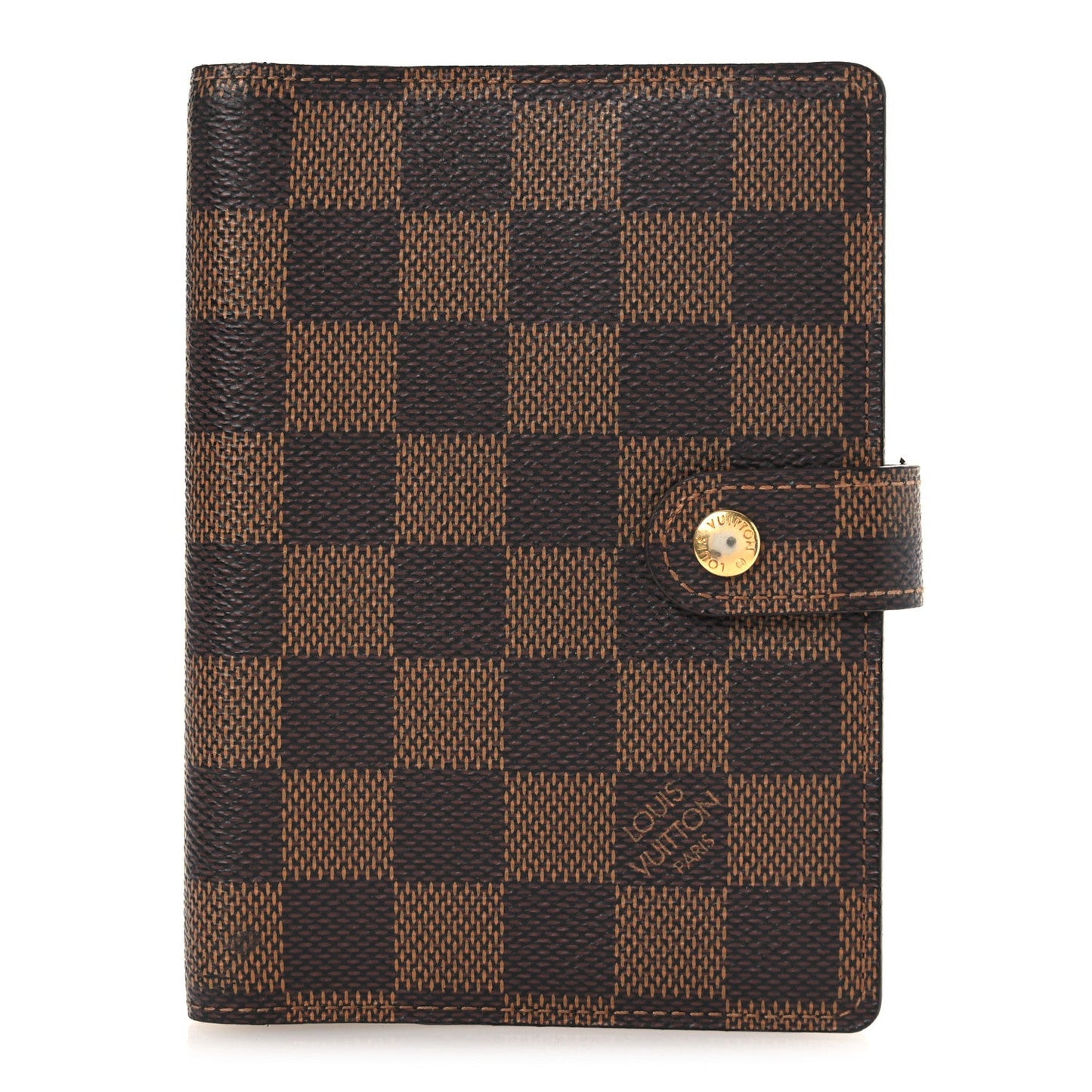 Louis Vuitton Damier Ebene Small Ring Agenda Cover